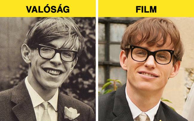 Eddie Redmayne, mint Stephen Hawking - A mindenség elmélete (2014)