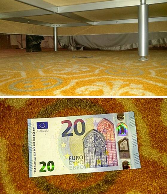 „Bejelentkeztem egy 4 csillagos szállodába, erre szemét volt az ágy alatt. Vagy várjunk csak...”