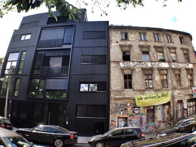 A múlt és a jelen találkozása Berlinben.