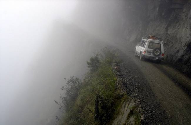 Yungas út, Bolívia