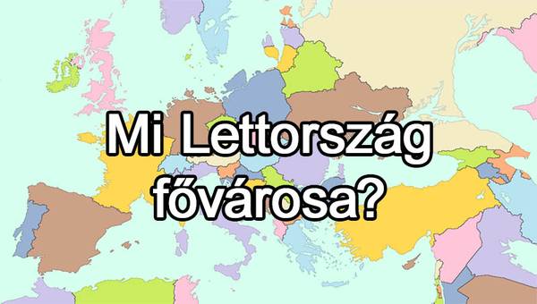 Országok fővárosa kvíz