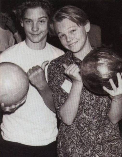Tobey Maguire és Leonardo DiCaprio.