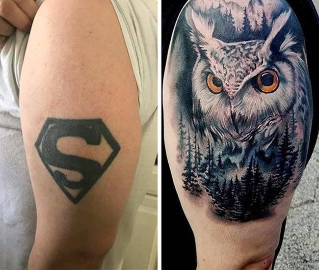 25+ helyrehozott tetoválás, ami kapott egy második esélyt, és most már nem okozott csalódást