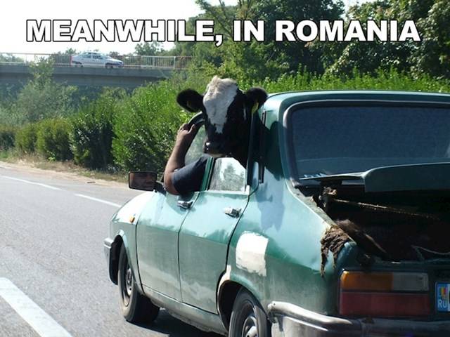 Eközben Romániában.