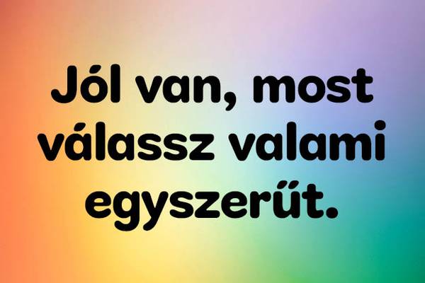 Színes ételkvíz