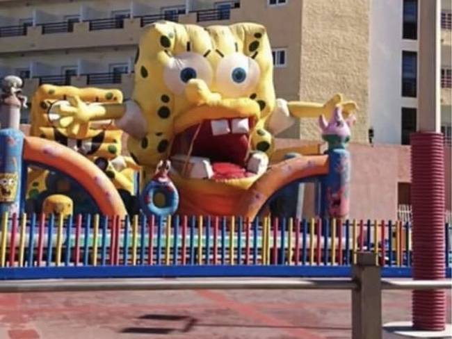 Szegény Spongyabob. Vajon mit láthatott?!