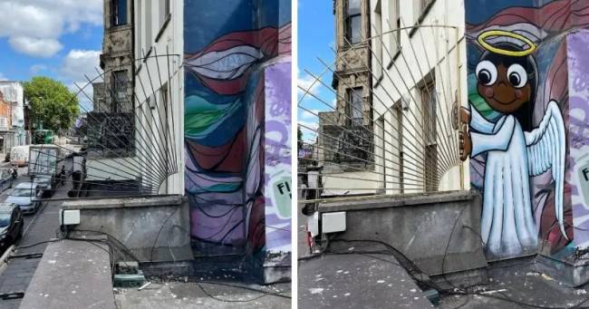 Amerikai művész utcafestmények 13