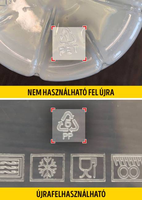 Műanyag palackok újrafelhasználása