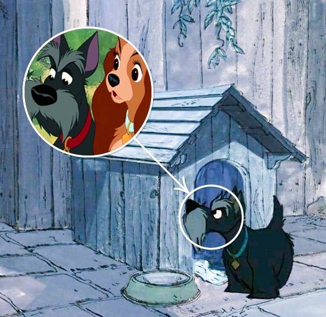 101 kiskutya / Susi és Tekergő