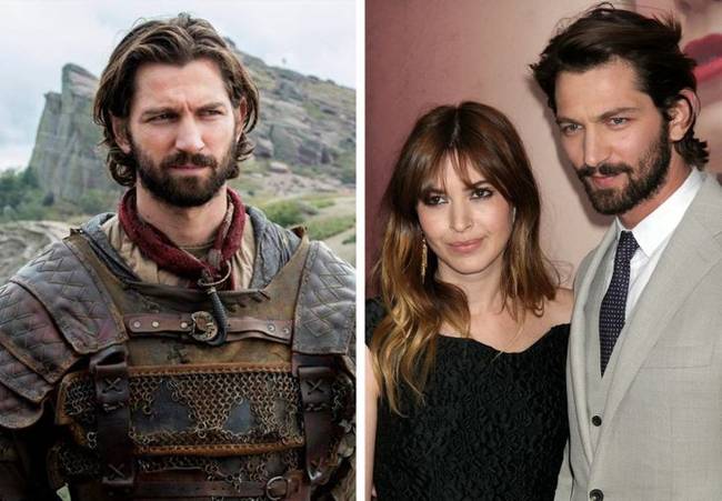 Michiel Huisman (Daario Naharis) és felesége, Tara Elders színésznő.