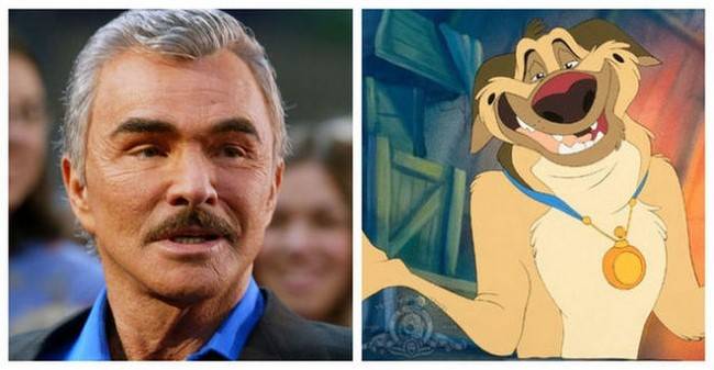 Burt Reynolds, mint Charlie B. Barkin, Charlie – Minden kutya a mennybe jut