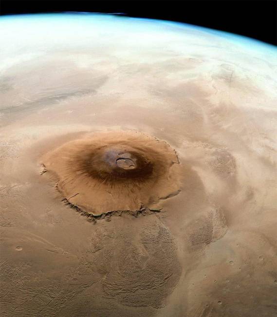 Az Olympus Mons a Marson