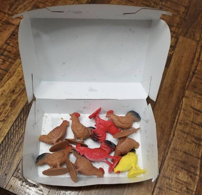 Talán senki sem veszi majd észre, hogy a gyerek megette a csirke nuggets-eket.