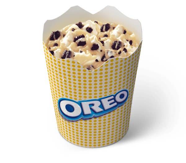 Hol kapható vajon ez a finom fehércsokis Oreo-s McFlurry?