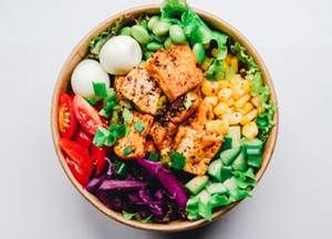 Tofu saláta