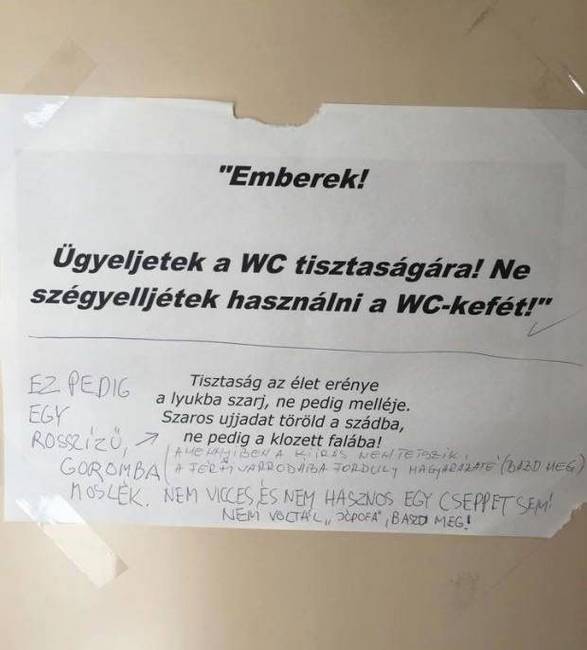 Szerintem ötletes és még mindig jobb, mintha elküldött volna mindenkit az anyjába…