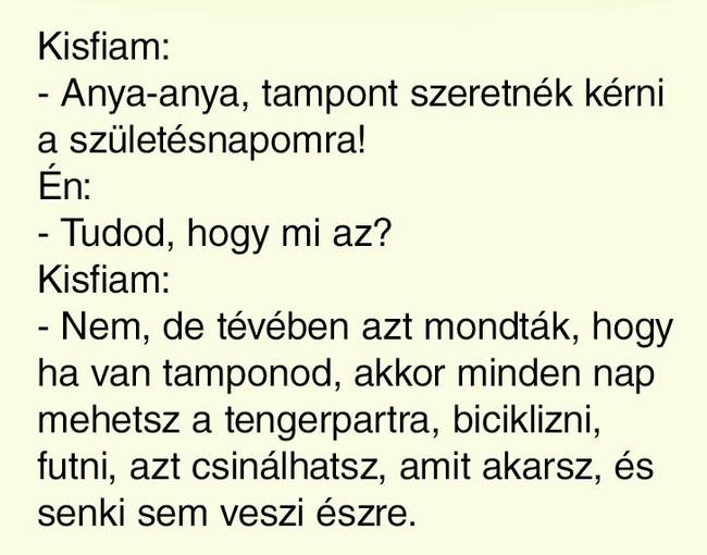 Tampon reklám