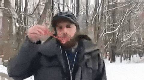 -30 °C-ban a buborékok már azonnal megfagynak.
