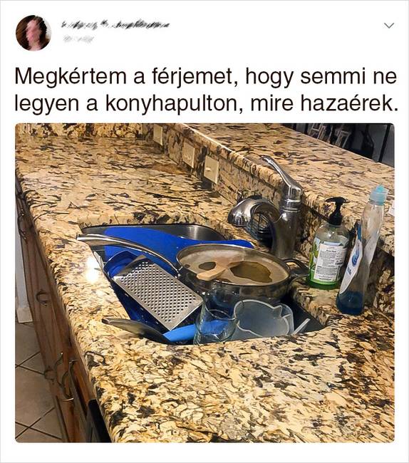 Semmi ne legyen a konyhapulton