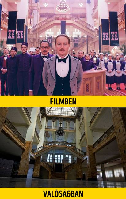 A Grand Budapest Hotelről kiderült, hogy egy elhagyott áruház Németországban.
