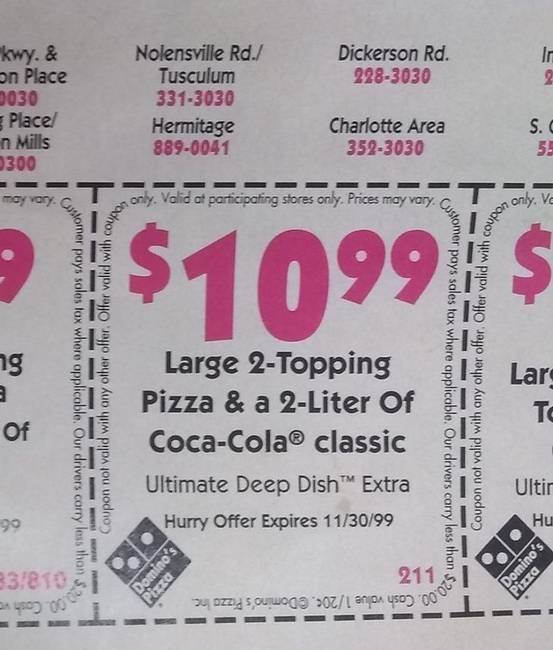 „Találtam a padláson egy kupont, ami 1999-ben lejárt."