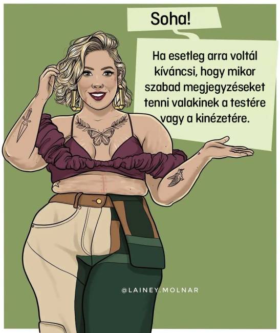 kinézet komment