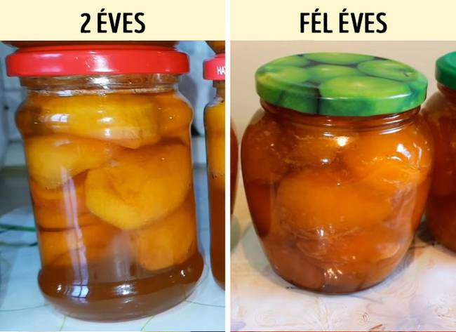 2 évnél idősebb házi lekvárok