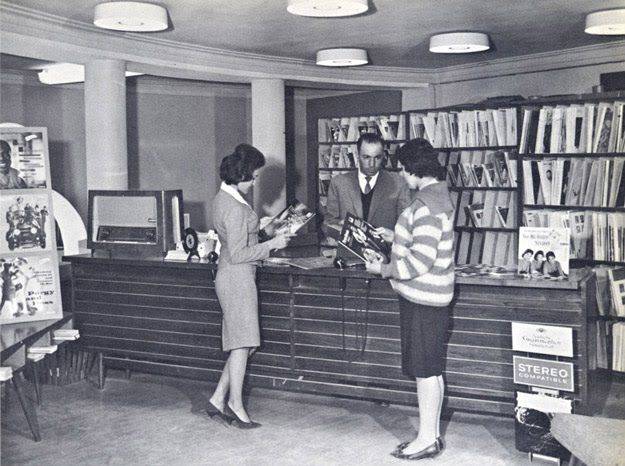 Hanglemezbolt Kabulban, 1960-ban.