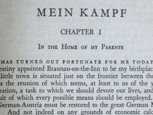 Ki írta a Mein Kampfot?