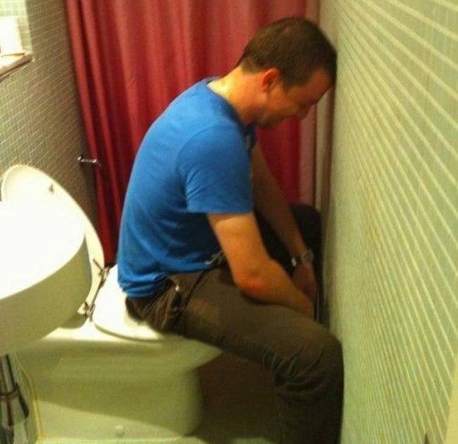 A pillanat, amikor elmondod a vízszerelőnek, hogy mit kellett volna tennie.