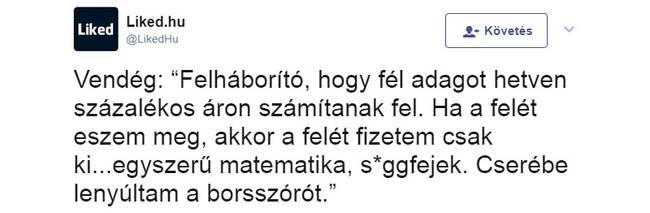 Így vagy úgy, de kiegyenlítette a cechet.