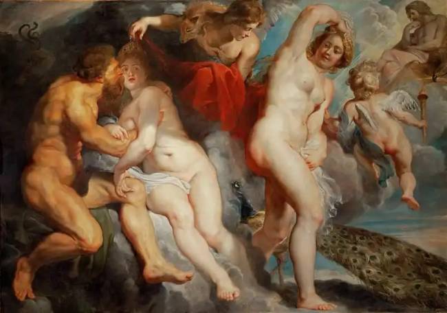 P. P. Rubens: 'Ixion, Juno megtévesztette'.