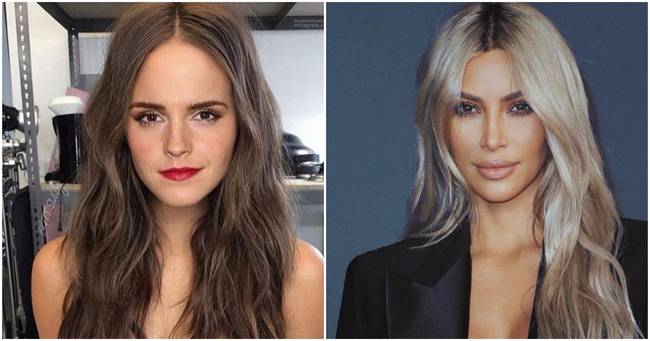 Emma Watson-nak és Kim Kardashian-nak púpos a háta.