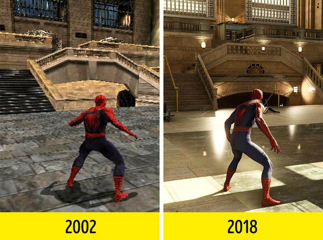 Ennyit változott a PlayStation-ös Pókember videojáték 16 év alatt.