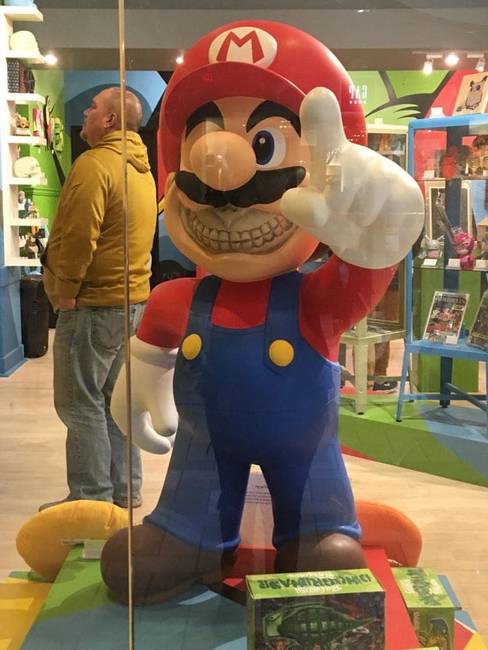 Super Mario még sosem volt ennyire ijesztő.