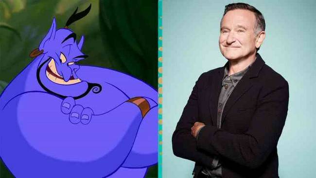 Dzsini – Robin Williams (Aladdin)