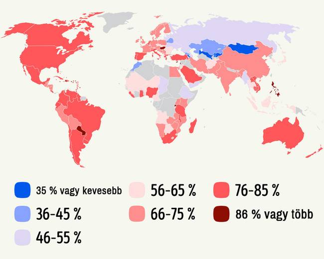 20+ érdekes térkép és adat, amivel sokkal többet tanulhatsz a világról, mint az unalmas tankönyvekkel