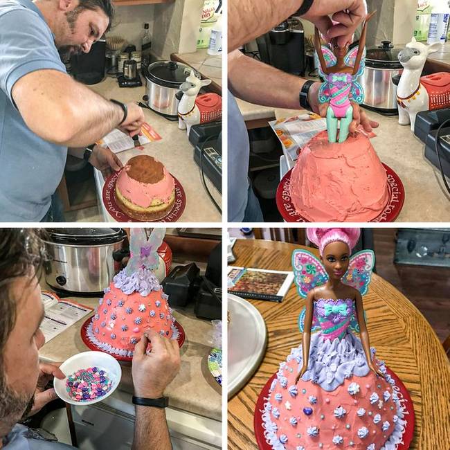 „Egész életemben Barbie születésnapi tortáról álmodoztam. Holnap leszek 39 éves és a férjem úgy döntött, hogy elkészíti nekem álmaim tortáját."