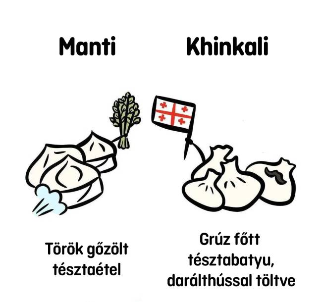 Manti vs khinkali