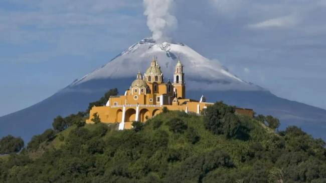 A Popocatépetl vulkán