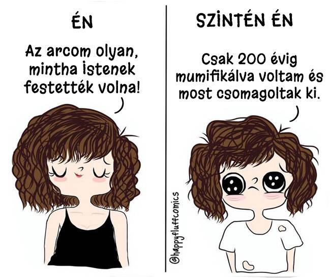 19 vidám képregény a női problémákról, melyekkel időről-időre mindannyian találkozunk