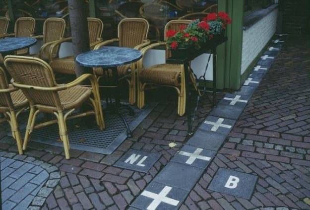 Belgium és Hollandia határa.