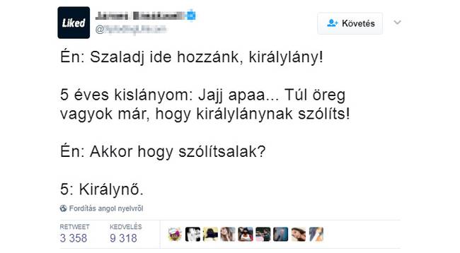 Magától értetődő.