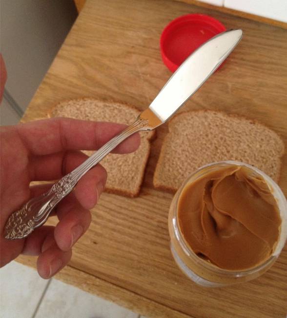 Spatula kés.