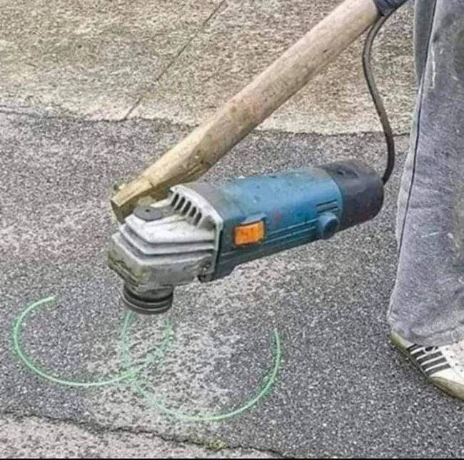 Csináld magad fűkasza.