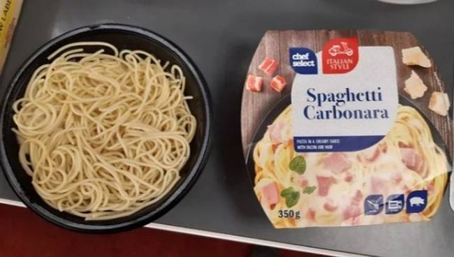 „A spagetti megvan, de nem látom a carbonárát."