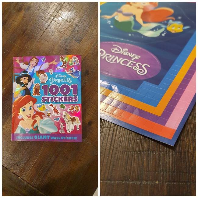 1001 matrica, ám azt elfelejtették közölni, hogy ebből 768 csak haszontalan színes négyzet.