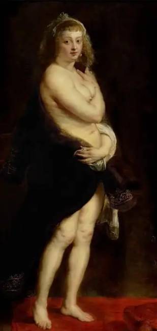 P. P. Rubens, 'Helena Fourment portréja'.