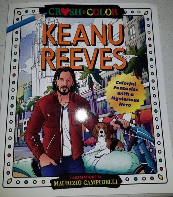 „A férjem adott nekem egy Keanu Reeves-es színezőt."