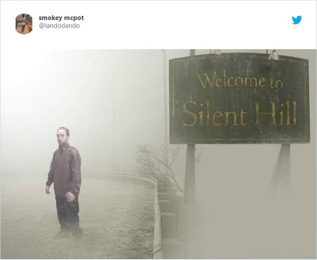 Robert Pattinson melegítős fotója mémmé vált, és most különféle filmjelenetekbe vágják bele őt az emberek